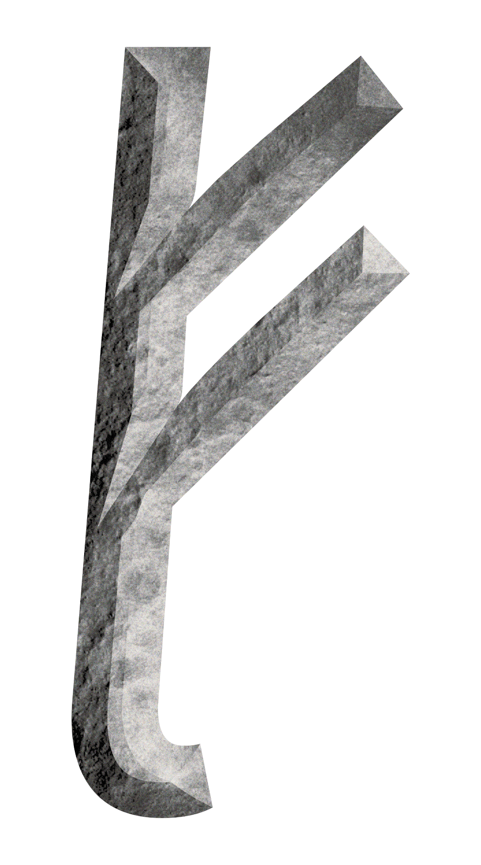 Letter stone